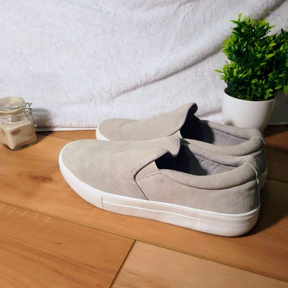 Serra- light grey slip on sneakers, size 10 (womens) - Picture 5 of 7